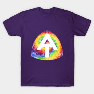 Appalachian Trail hangtag rainbow tie dye T-Shirt